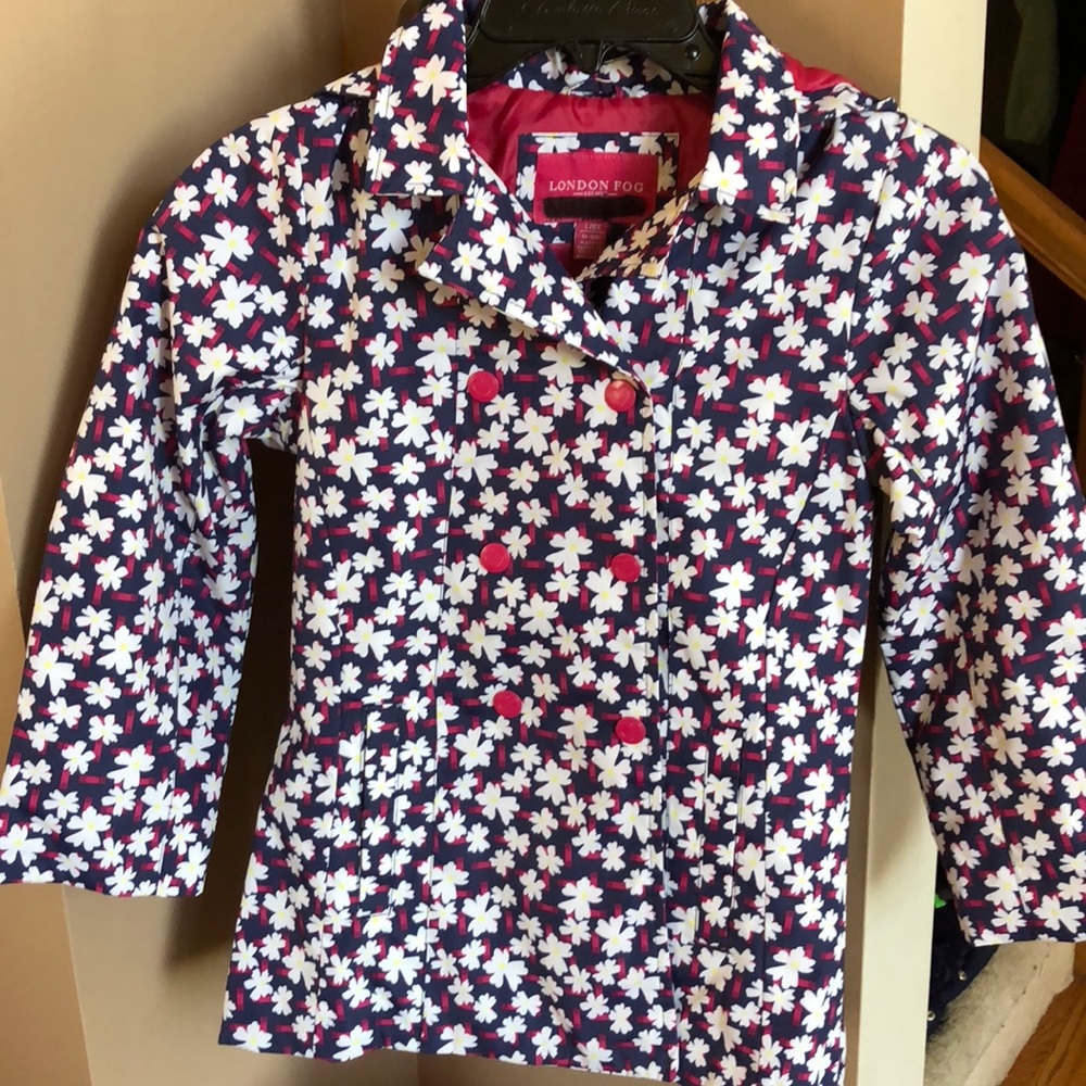 London fog girls raincoat